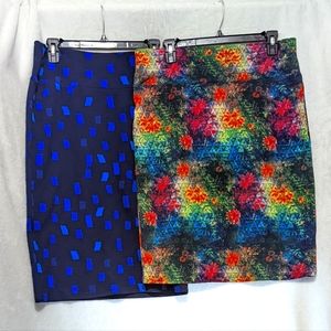 TWO LLR Cassie pencil skirts. L.